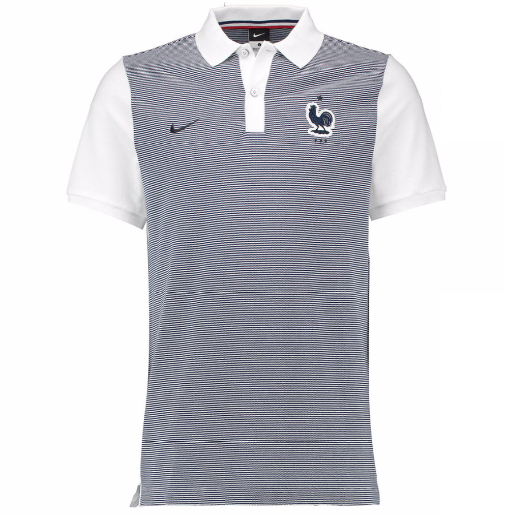 nike france authentic polo, 2016-2017 France Nike Authentic GS Slim Polo Shirt (White) [727860-102] - Uksoccershop